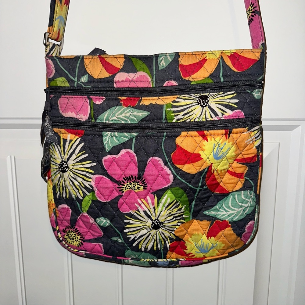 Vera Bradley Jazzy Blooms Crossbody Bag